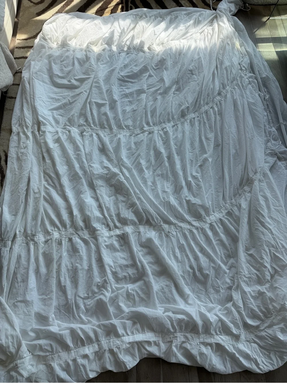 2017 Hadley Duvet Cover Discontinued Sz King Good but used condition